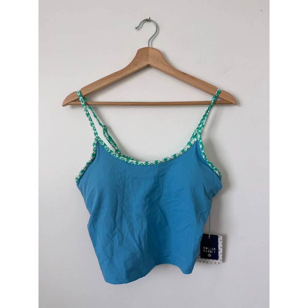 Roller Rabbit x Target Women's Tank Top – Blue – Size Medium – NWT - Picture 2 of 5